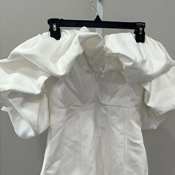 Line & Dot Samara Dress in Off White